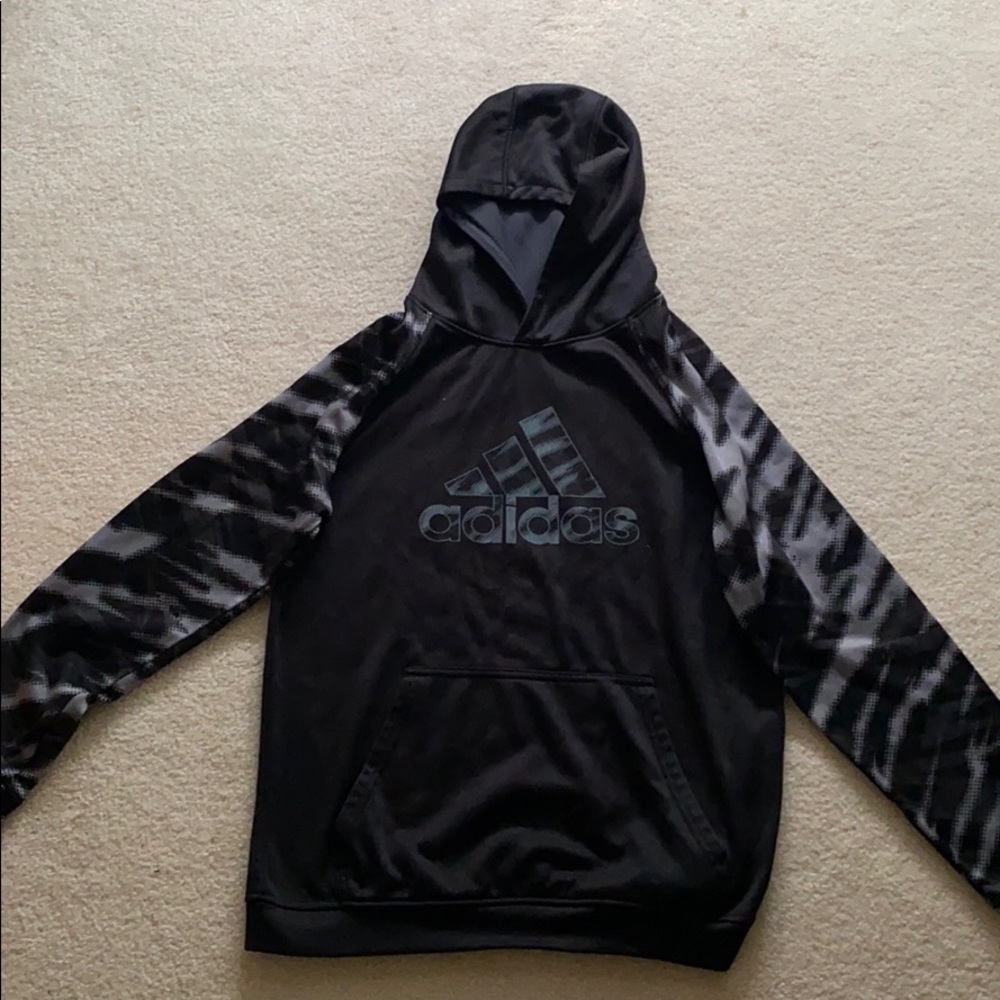 Adidas Black Camo Sweatshirt